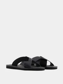 Шлёпанцы Emporio Armani модель X4P124-XR340-K001 Фото