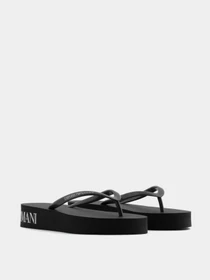 Шлёпанцы Emporio Armani модель XVQS09-XN118-00002 Фото