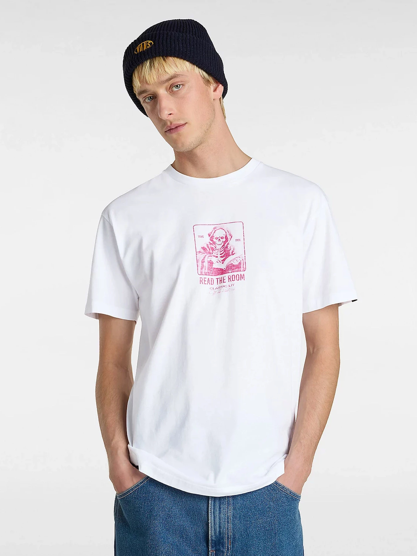 Футболки и поло Vans модель VN000M3VWHT1 Футболки и поло Vans модель VN000M3VWHT1 Фото