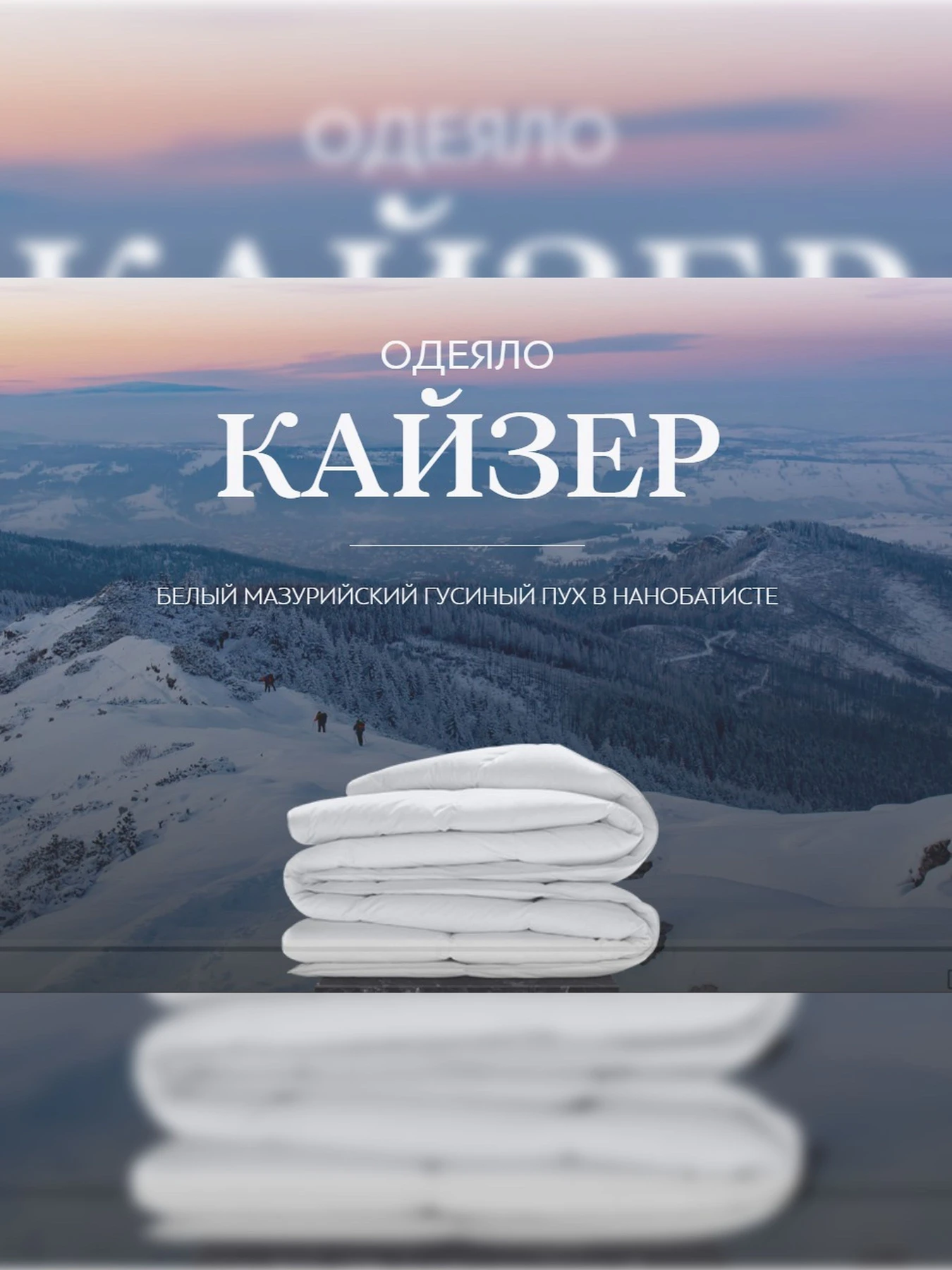 Одеяло Кайзер (200х210) TOGAS модель 20.04.13.0051 Фото