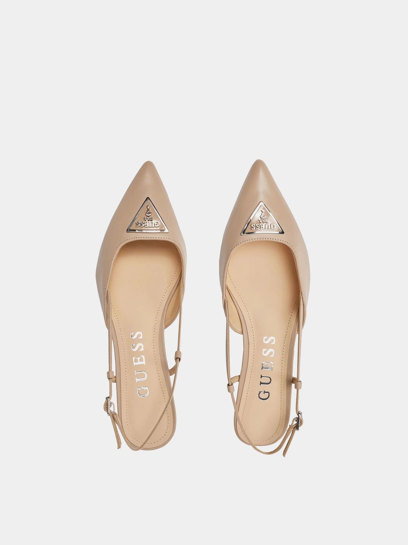 Туфли и лоферы GUESS модель FLPJES-LEA05-TAUPE Туфли и лоферы GUESS модель FLPJES-LEA05-TAUPE Фото