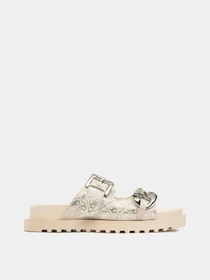 Шлёпанцы GUESS модель FL6FAT-FAL03-BEISI Фото