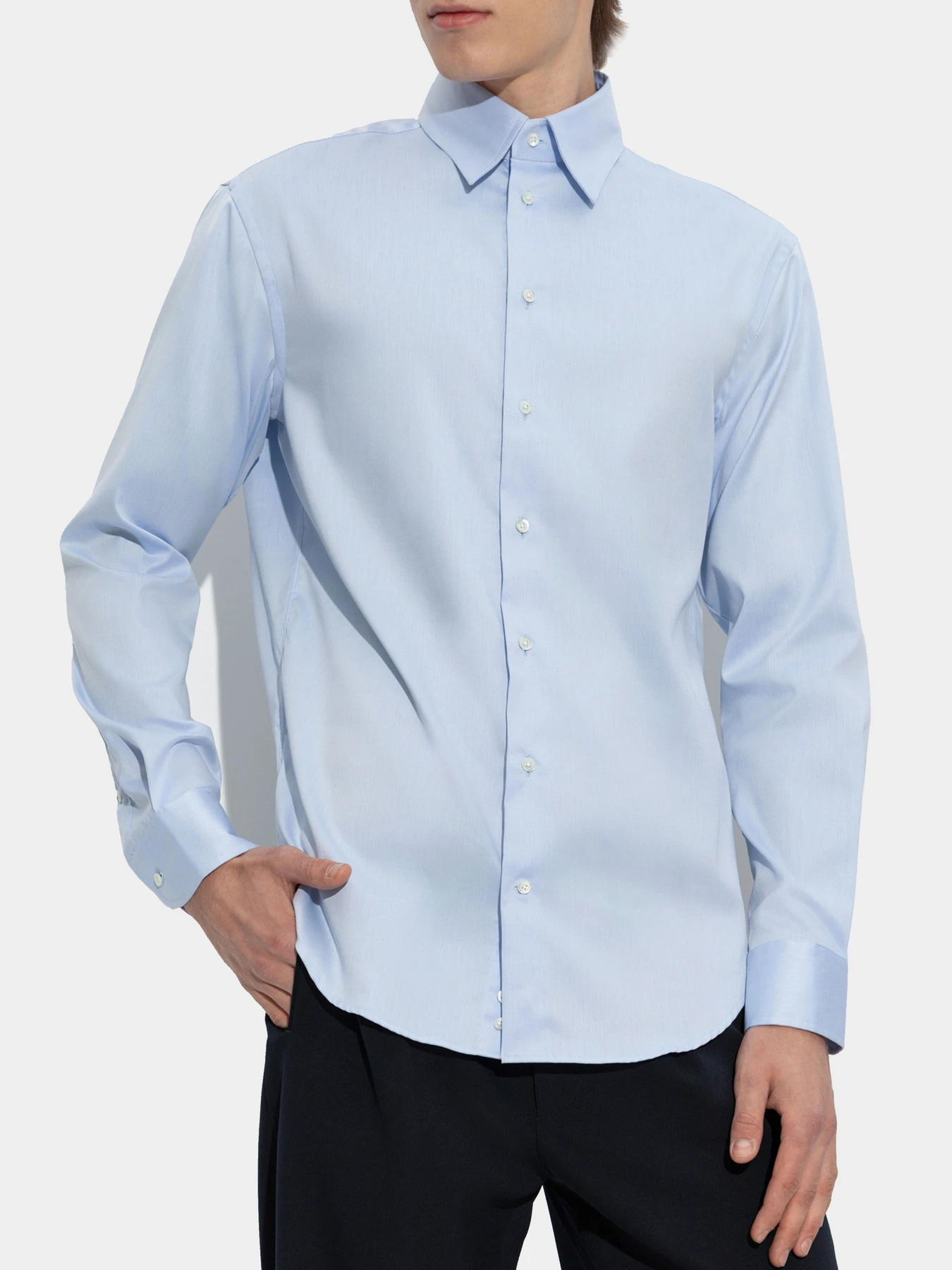 Рубашки Emporio Armani модель EM000194-TE10156-O9002 Рубашки Emporio Armani модель EM000194-TE10156-O9002 Фото