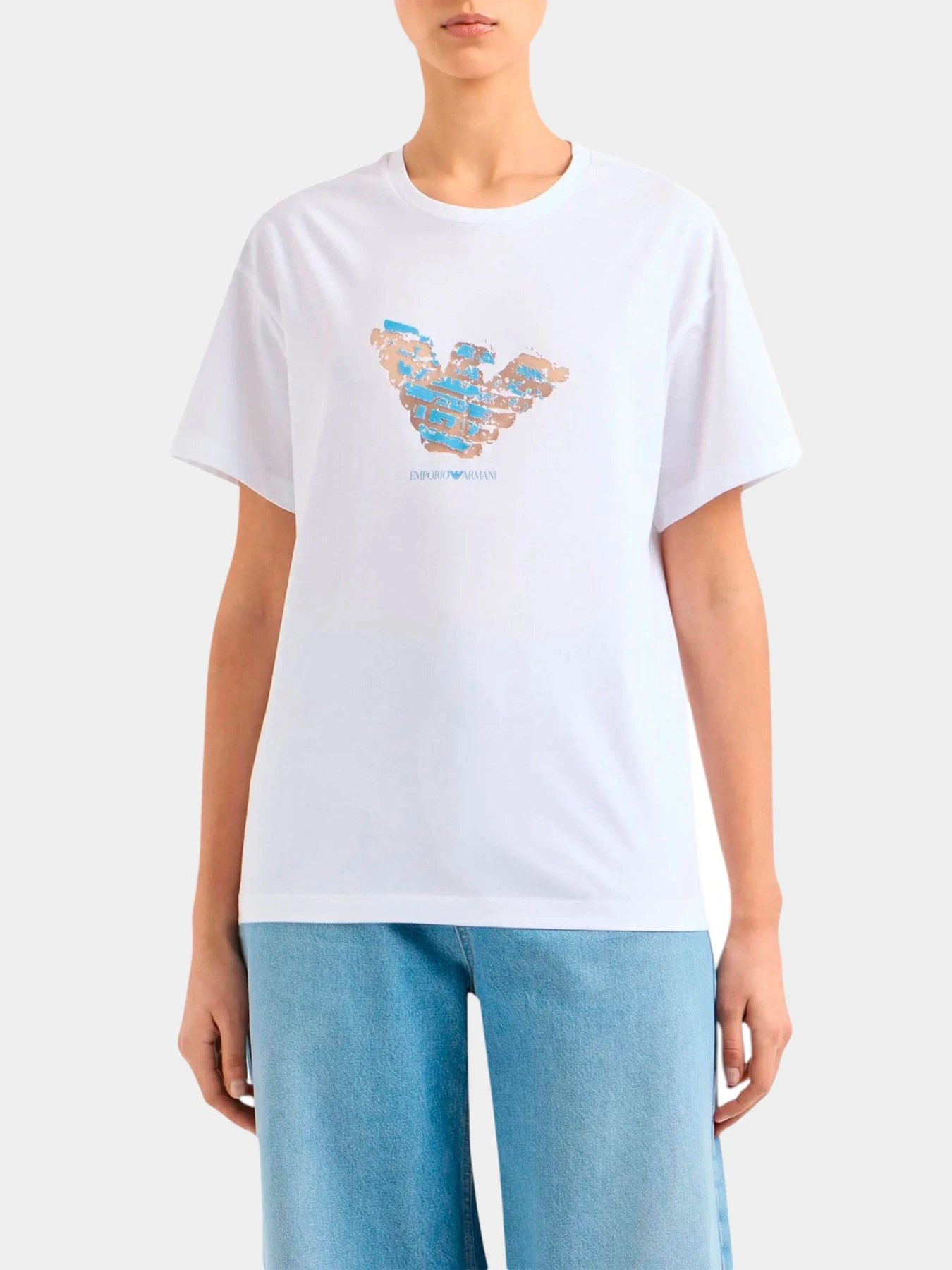 Футболки и поло Emporio Armani модель EW000904-AF12601-F0024 Футболки и поло Emporio Armani модель EW000904-AF12601-F0024 Фото