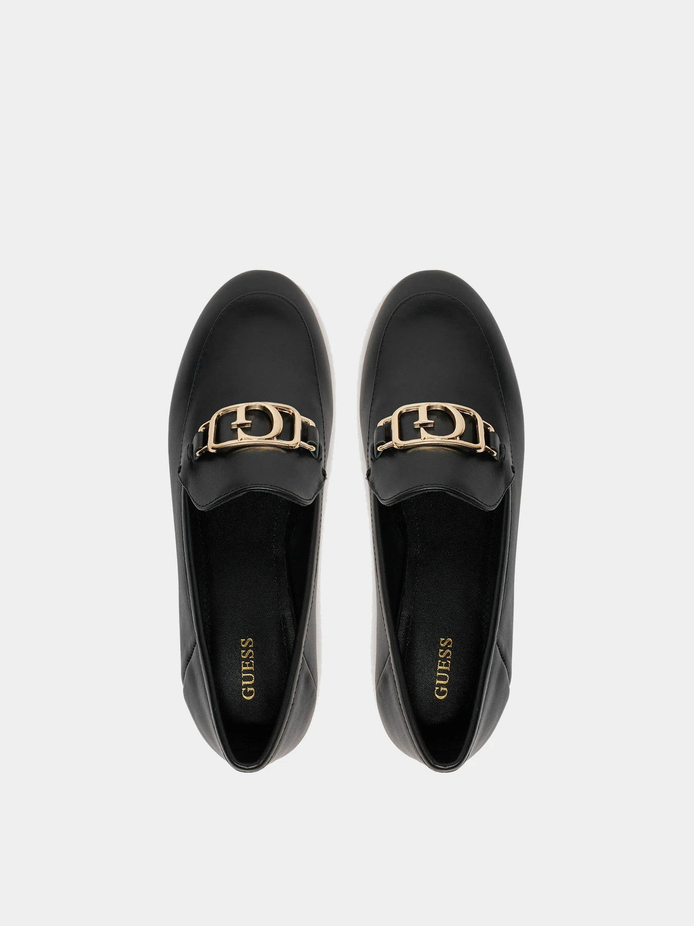 Туфли и лоферы GUESS модель FLPMAR-LEA14-BLACK Туфли и лоферы GUESS модель FLPMAR-LEA14-BLACK Фото