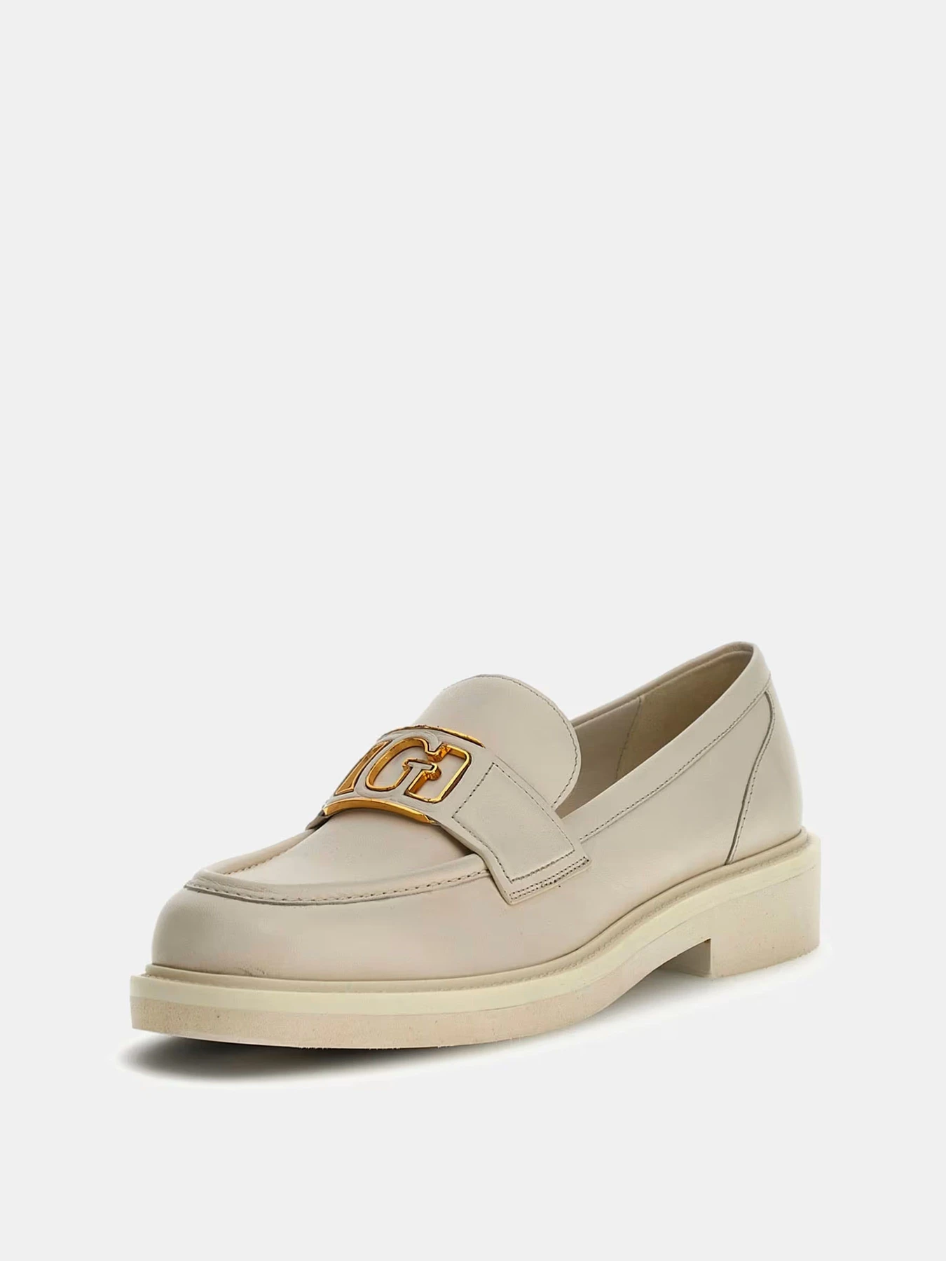 Туфли и лоферы GUESS модель FLPSHU-LEA14-IVORY Туфли и лоферы GUESS модель FLPSHU-LEA14-IVORY Фото