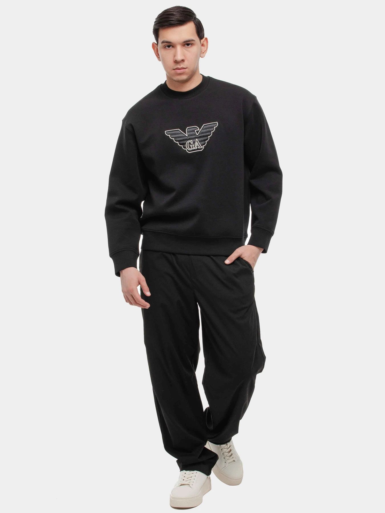 Худи и свитшоты Emporio Armani модель EM001052-AF10013-MC170 Худи и свитшоты Emporio Armani модель EM001052-AF10013-MC170 Фото