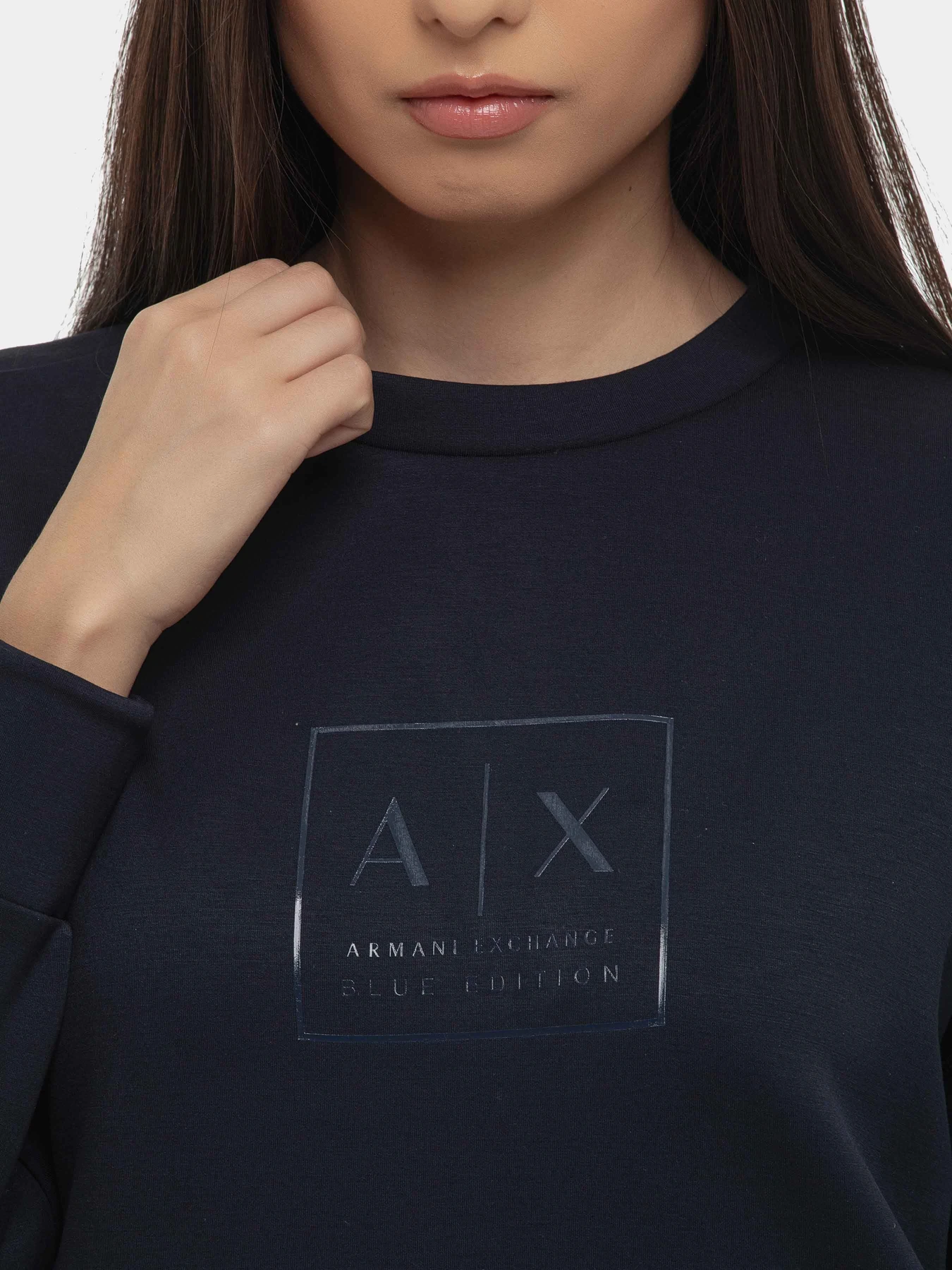 Худи и свитшоты Armani Exchange модель XW000504-AF12819-UB100 Худи и свитшоты Armani Exchange модель XW000504-AF12819-UB100 Фото