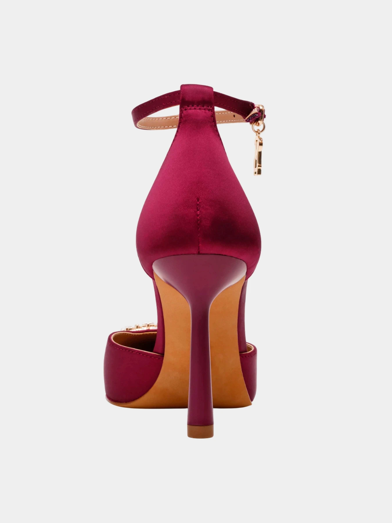 Босоножки Steve Madden модель SM11003442 PLUM SATIN Босоножки Steve Madden модель SM11003442 PLUM SATIN Фото