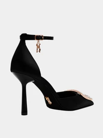 Босоножки Steve Madden модель SM11003442 BLACK SATIN Фото