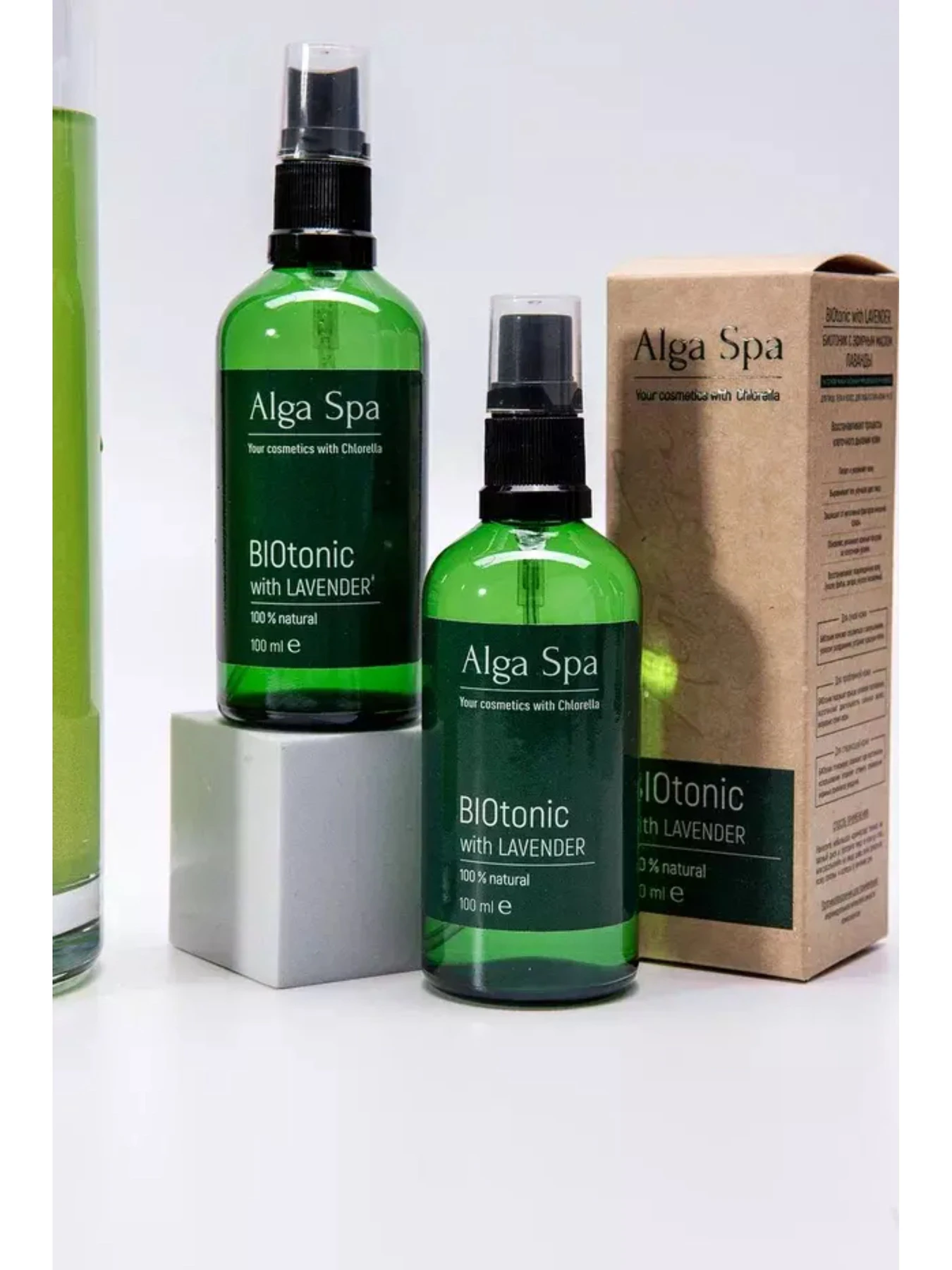 БИОтоник с эфирным маслом лаванды pH 7 100мл (ALGA SPA) Alga Spa үлгі 398587240 Фото