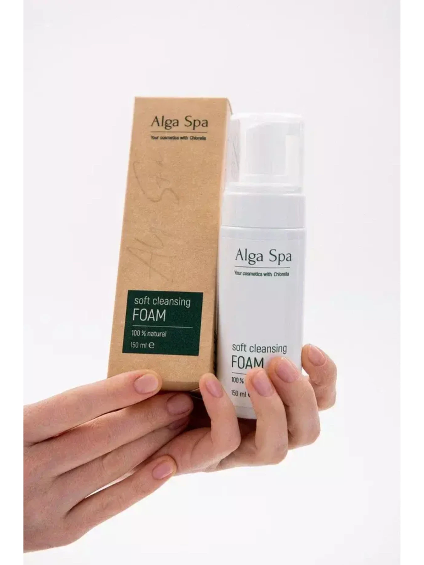 Пенка для умывания мягкая Chlorella 150 мл (Alga Spa) Alga Spa модель 398333793 Фото