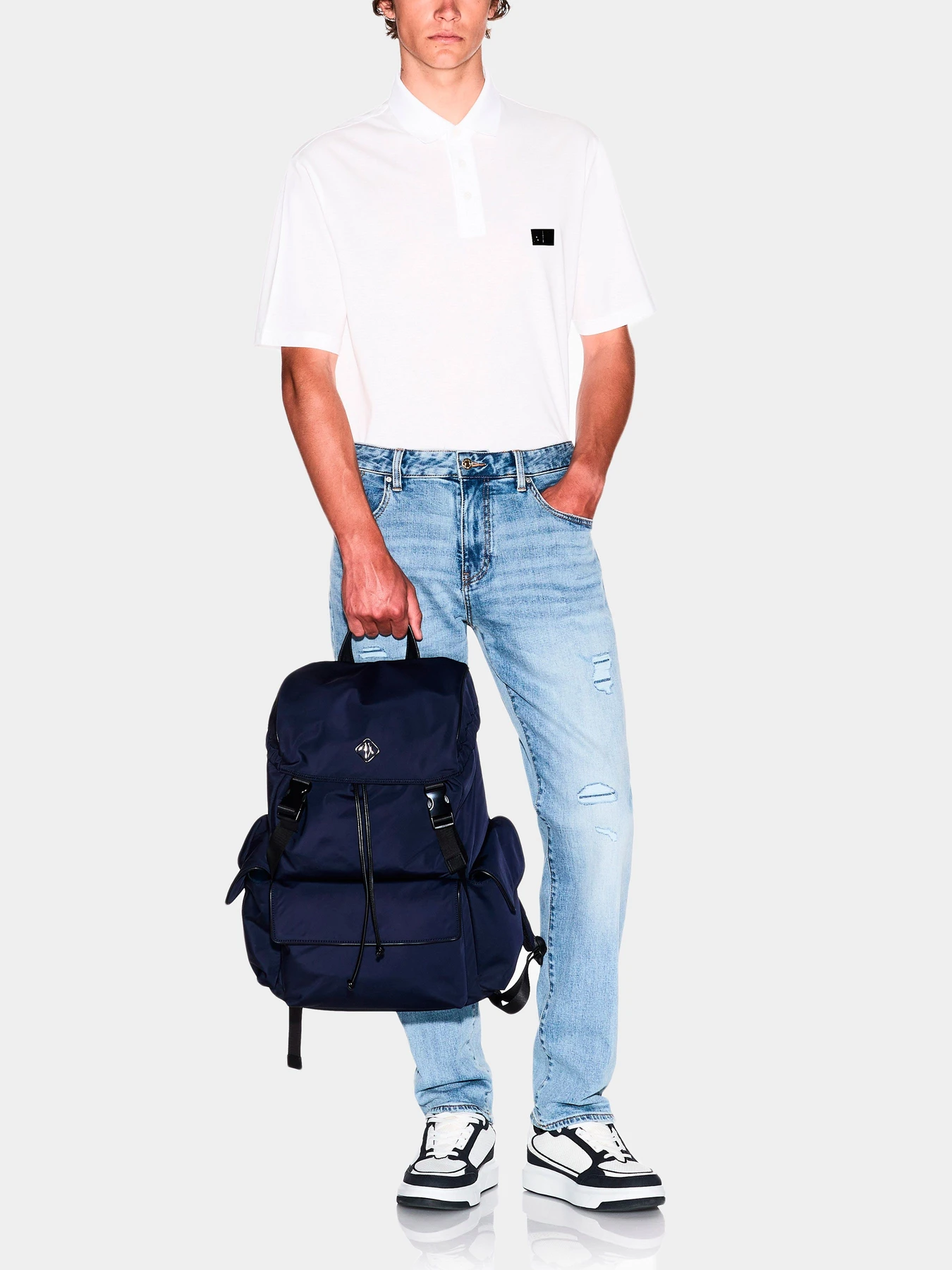 Футболки и поло Armani Exchange модель XM000484-AF10364-U0009 Футболки и поло Armani Exchange модель XM000484-AF10364-U0009 Фото