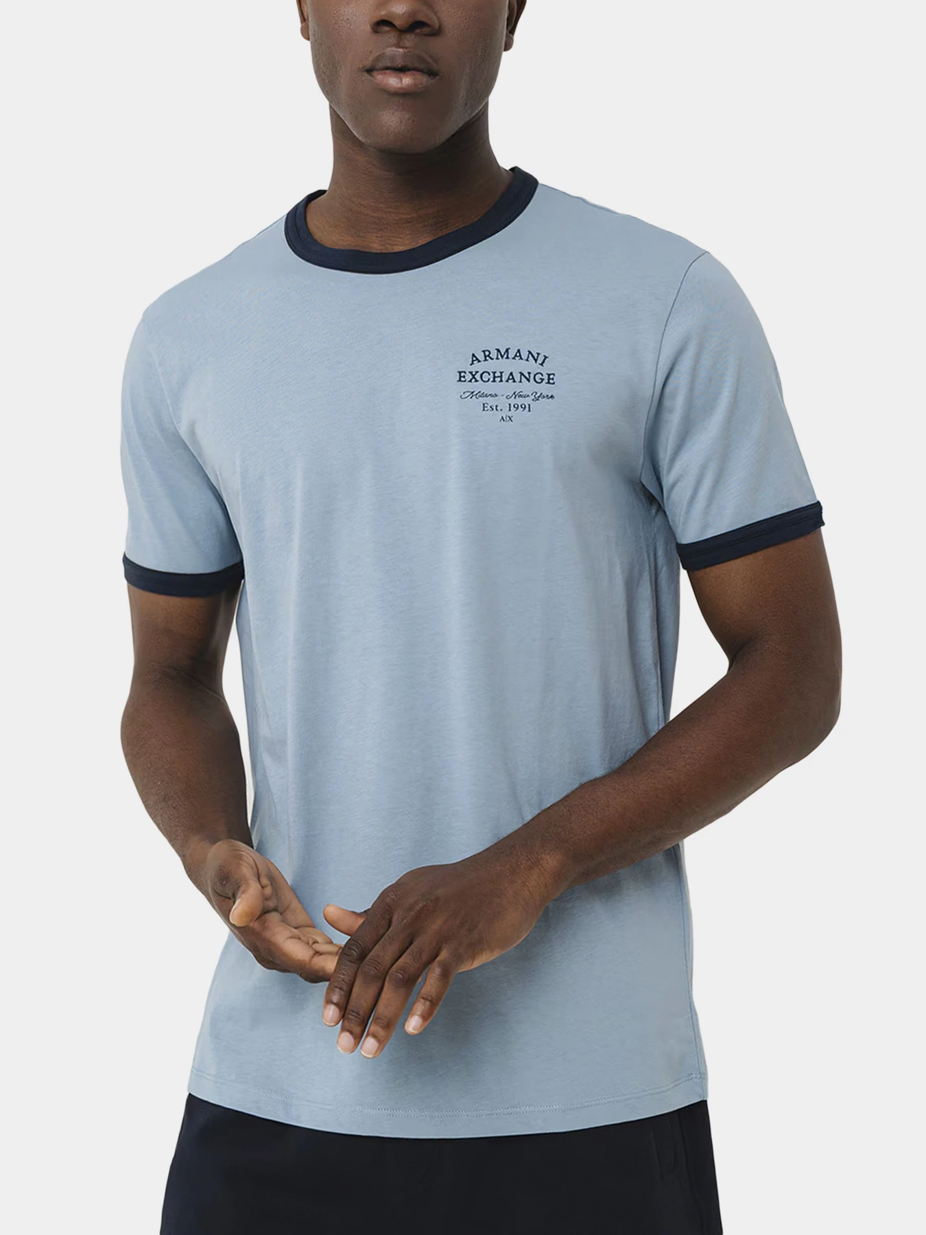 Футболки и поло Armani Exchange модель XM000536-AF10334-U9287 Футболки и поло Armani Exchange модель XM000536-AF10334-U9287 Фото