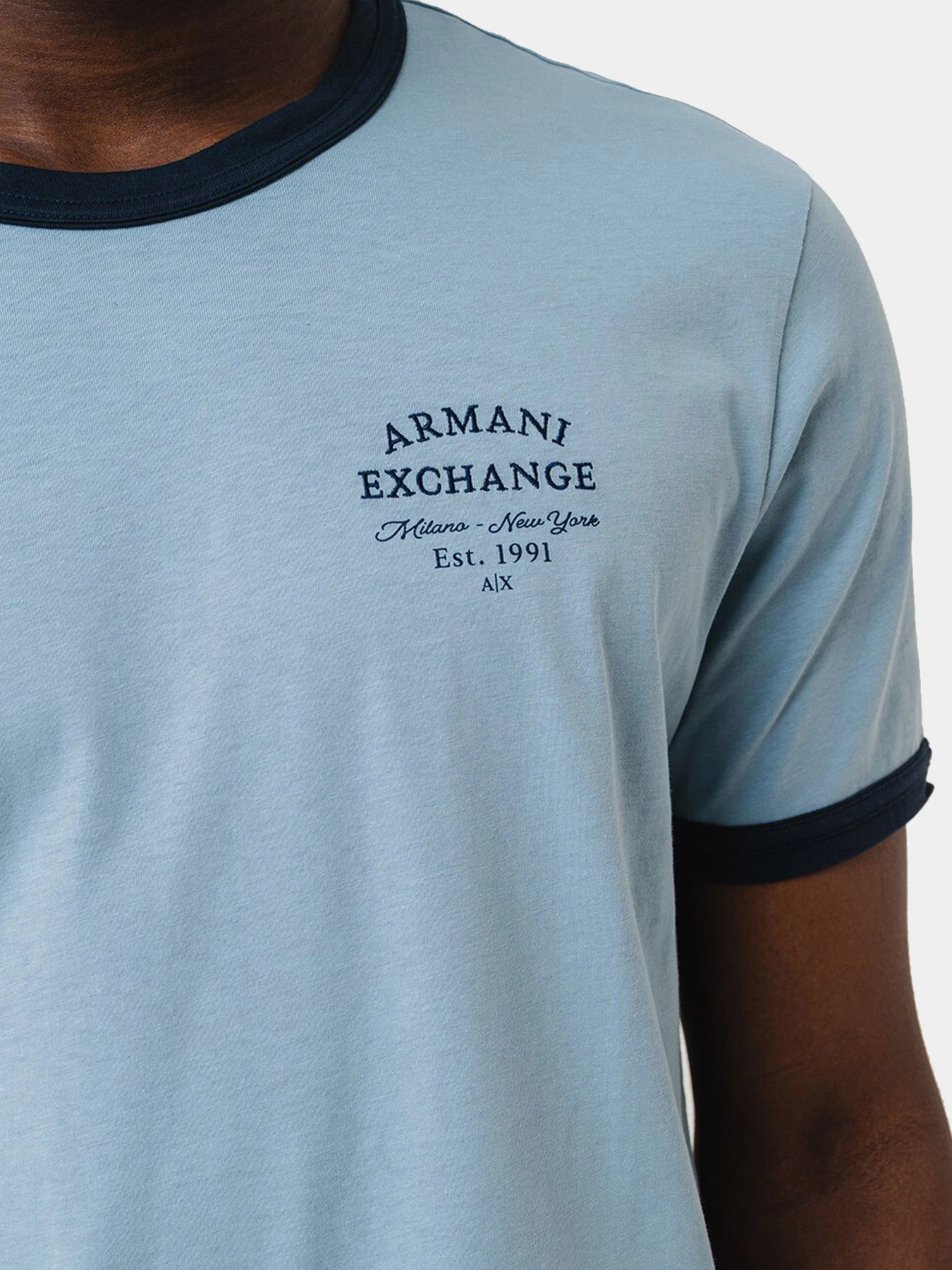 Футболки и поло Armani Exchange модель XM000536-AF10334-U9287 Футболки и поло Armani Exchange модель XM000536-AF10334-U9287 Фото