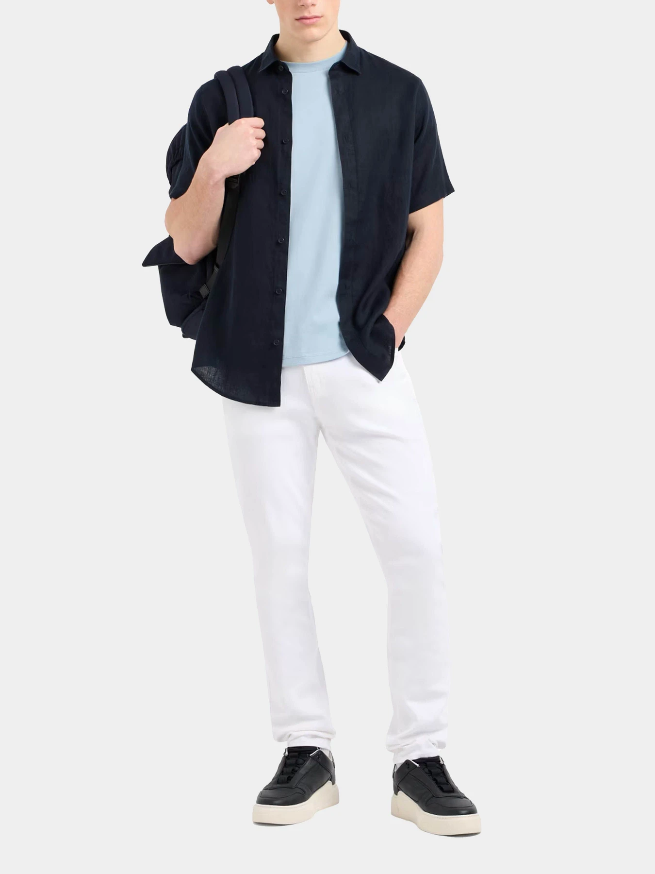 Рубашки Armani Exchange модель XM001223-AF14619-UB101 Рубашки Armani Exchange модель XM001223-AF14619-UB101 Фото