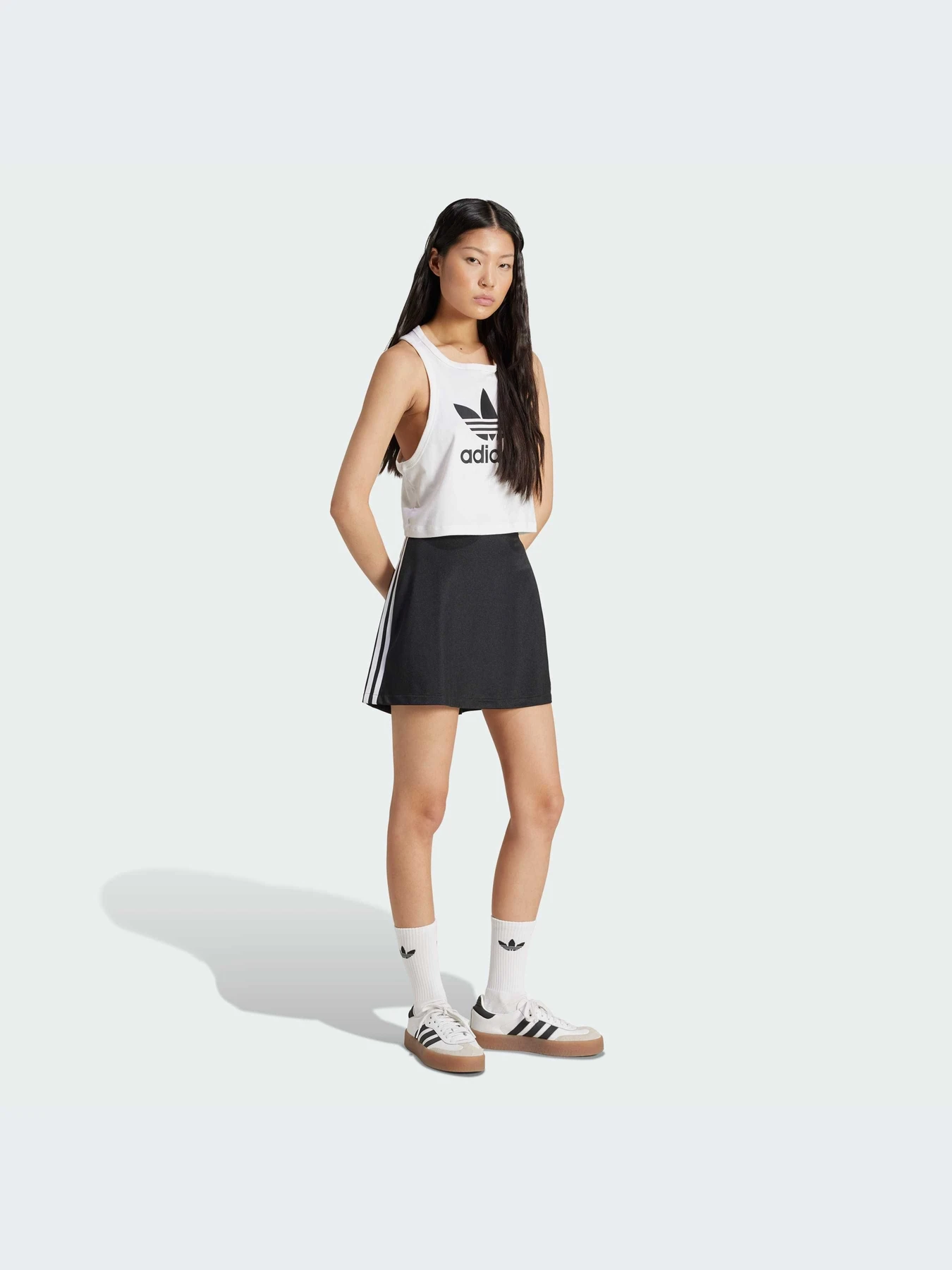 Юбки Adidas Adicolor модель JD0281-KZ Юбки Adidas Adicolor модель JD0281-KZ Фото