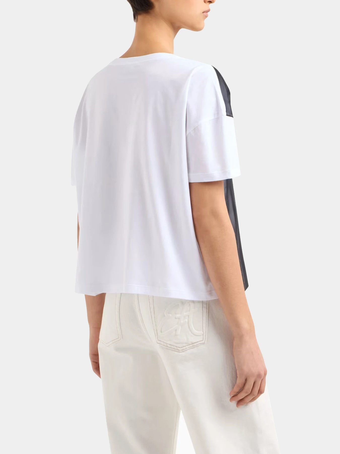 Футболки и поло Emporio Armani модель EW001529-AF12567-F0023 Футболки и поло Emporio Armani модель EW001529-AF12567-F0023 Фото