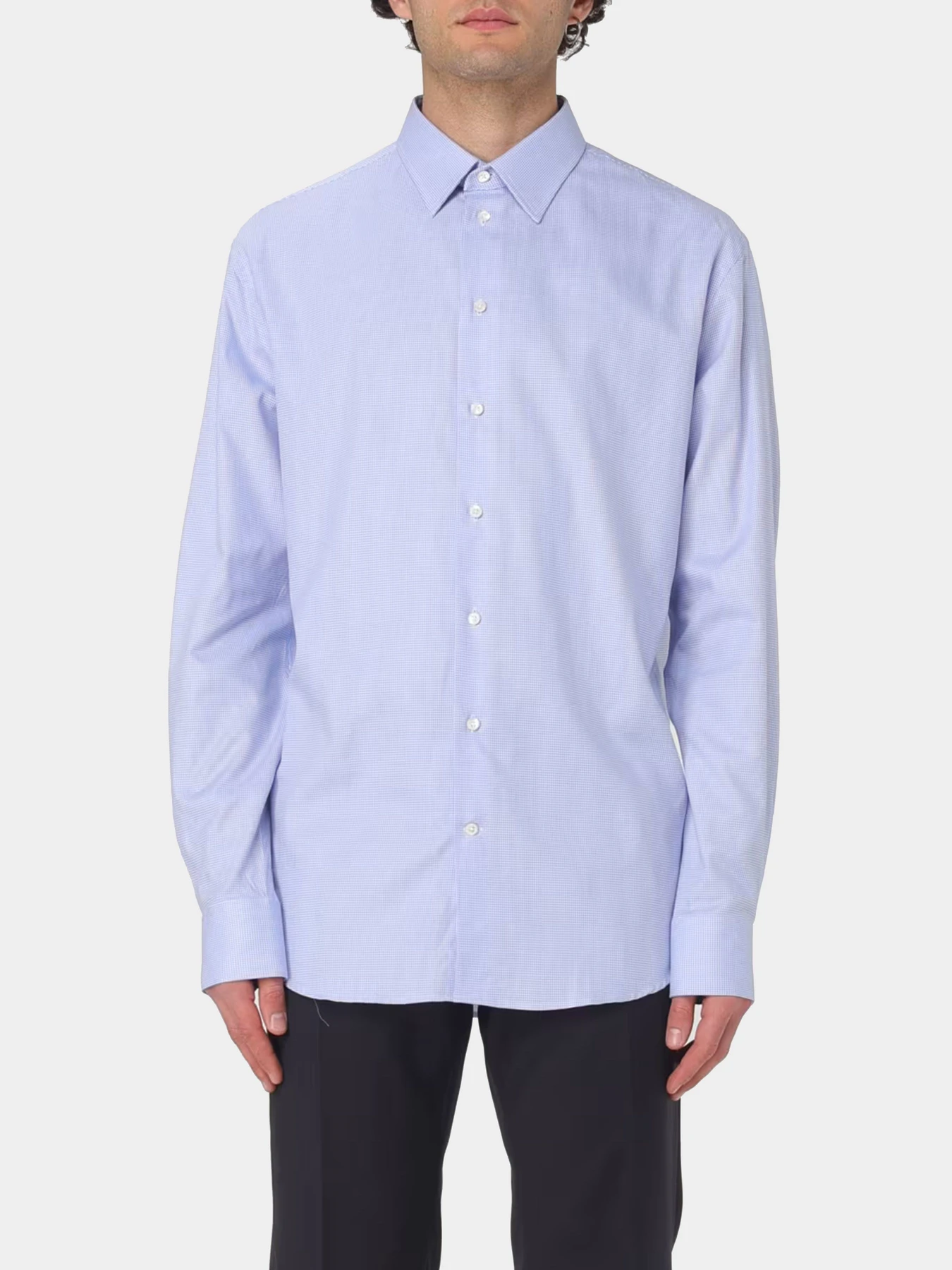 Рубашки Emporio Armani модель EM000195-TE14119-F9025 Рубашки Emporio Armani модель EM000195-TE14119-F9025 Фото