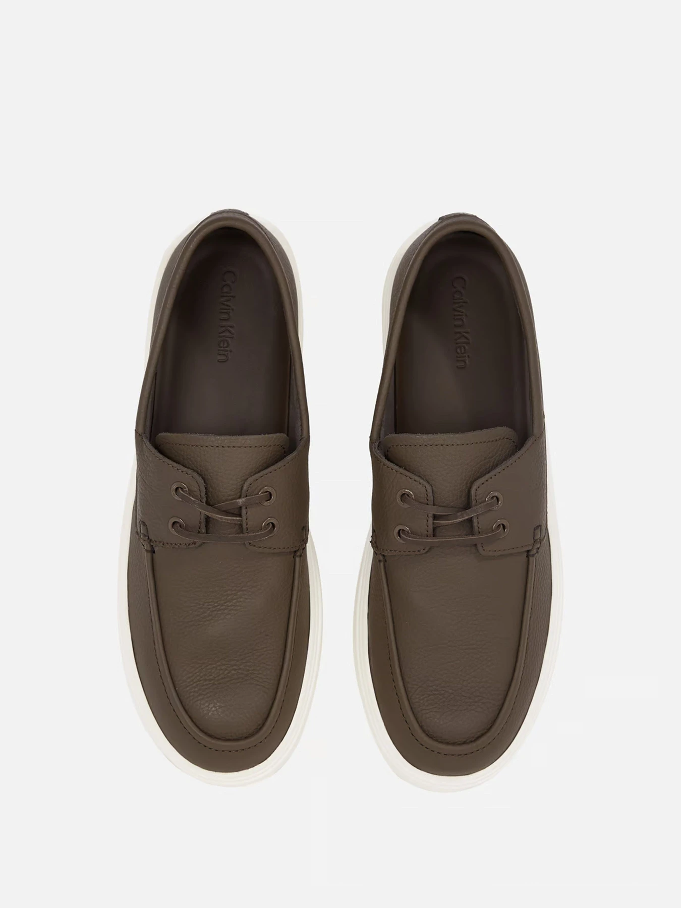 Слипоны и мокасины Calvin Klein модель HM0HM01812-GUH Слипоны и мокасины Calvin Klein модель HM0HM01812-GUH Фото