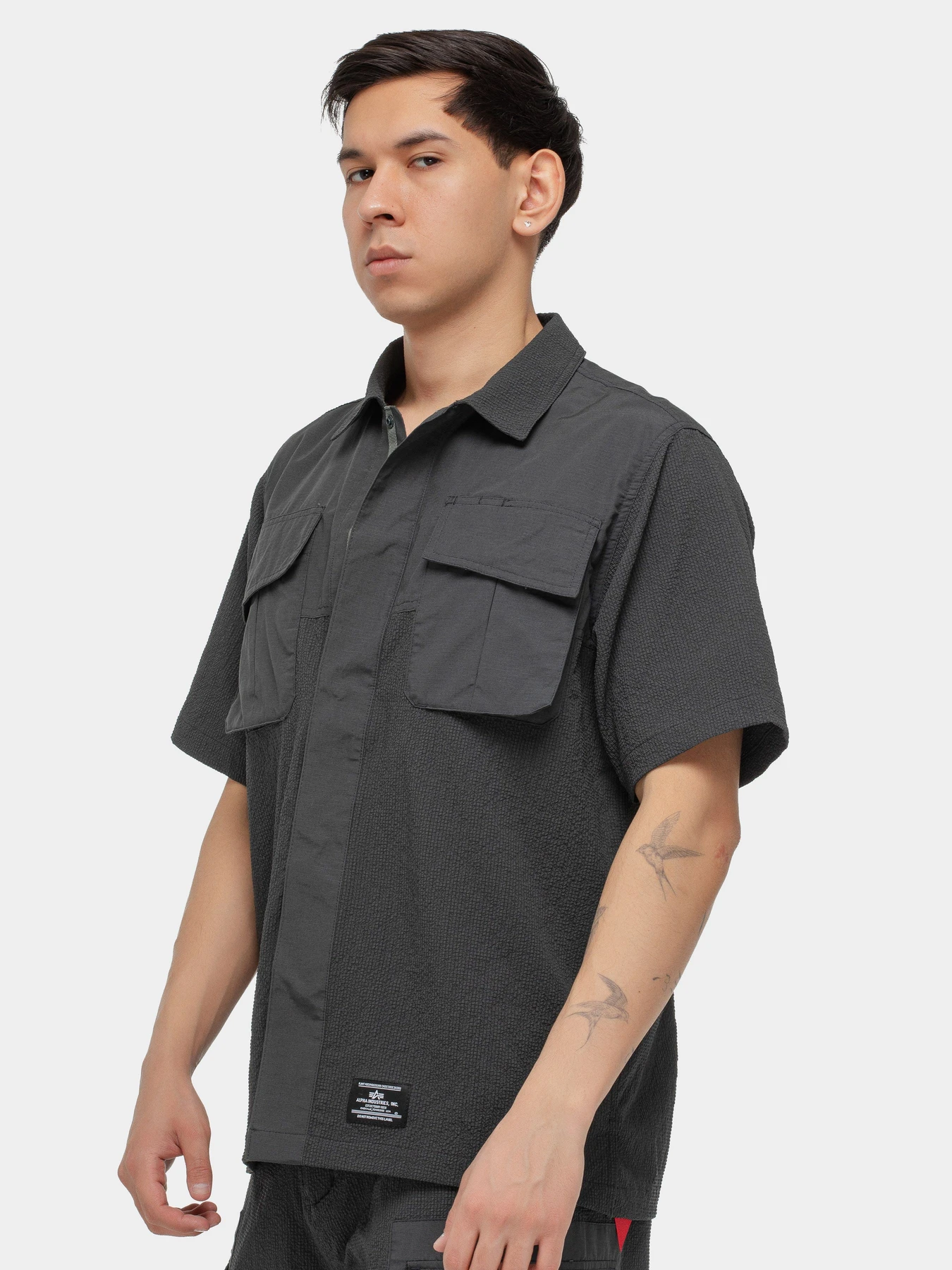 Рубашки Alpha Industries модель MTS55000C1_077 Рубашки Alpha Industries модель MTS55000C1_077 Фото