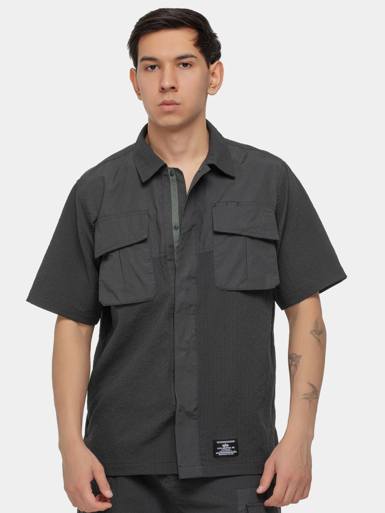 Рубашки Alpha Industries модель MTS55000C1_077 Рубашки Alpha Industries модель MTS55000C1_077 Фото