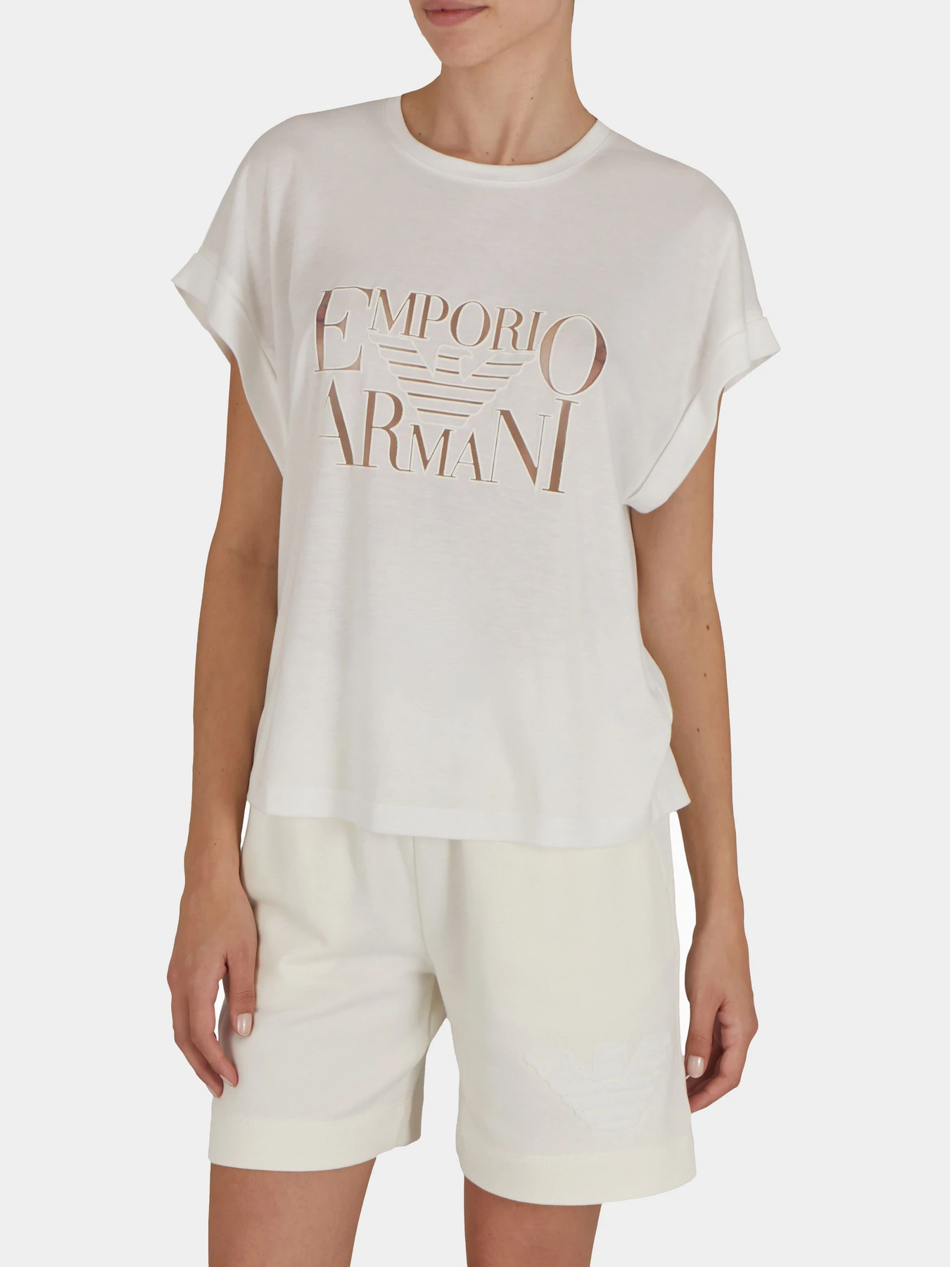 Футболки и поло Emporio Armani модель EW000616-AF12187-U1131 Футболки и поло Emporio Armani модель EW000616-AF12187-U1131 Фото