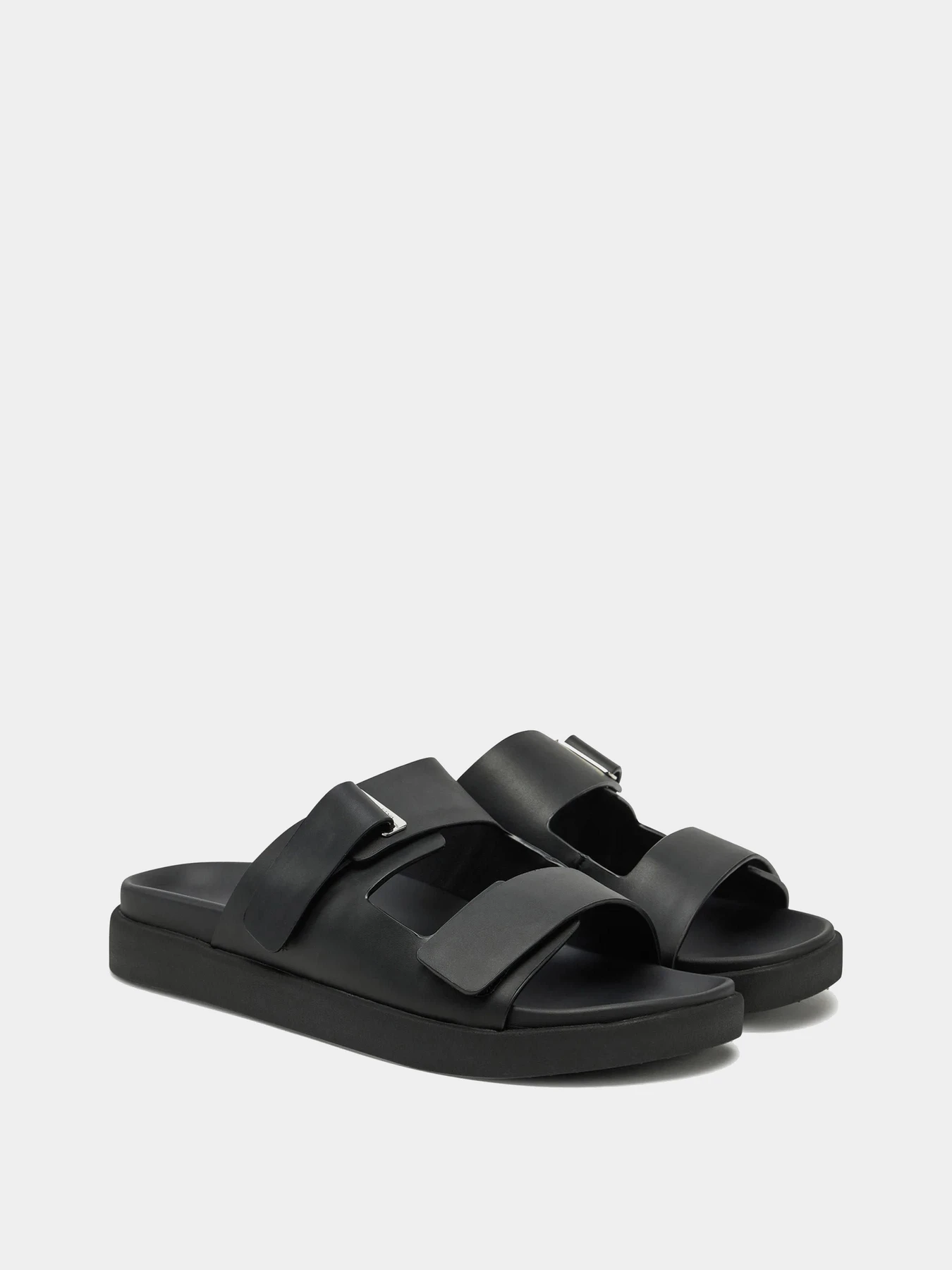 Шлёпанцы Calvin Klein модель HW0HW02489-BEH Шлёпанцы Calvin Klein модель HW0HW02489-BEH Фото