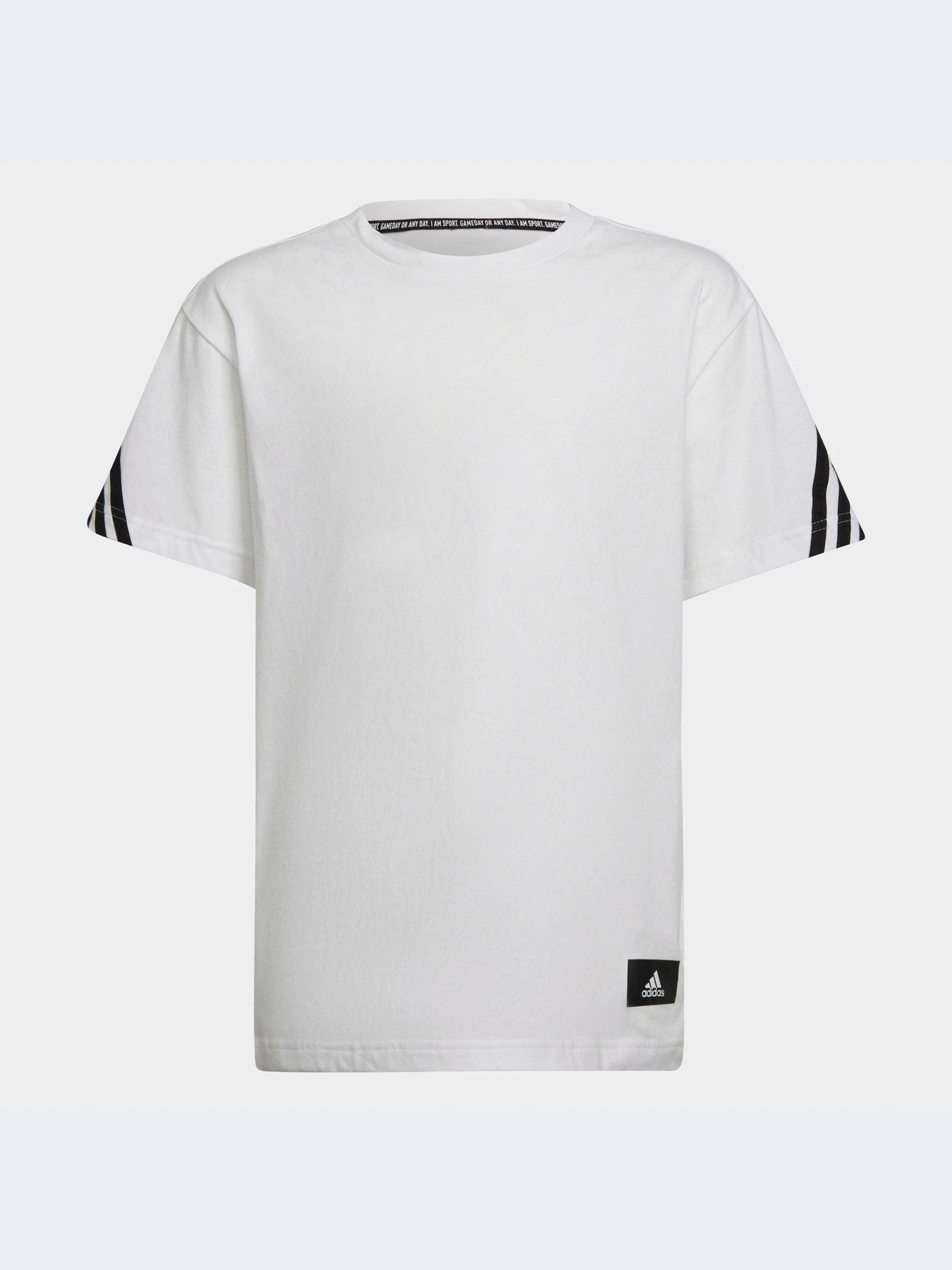 Футболки и поло Adidas 3 Stripes модель H26629-KZ Футболки и поло Adidas 3 Stripes модель H26629-KZ Фото