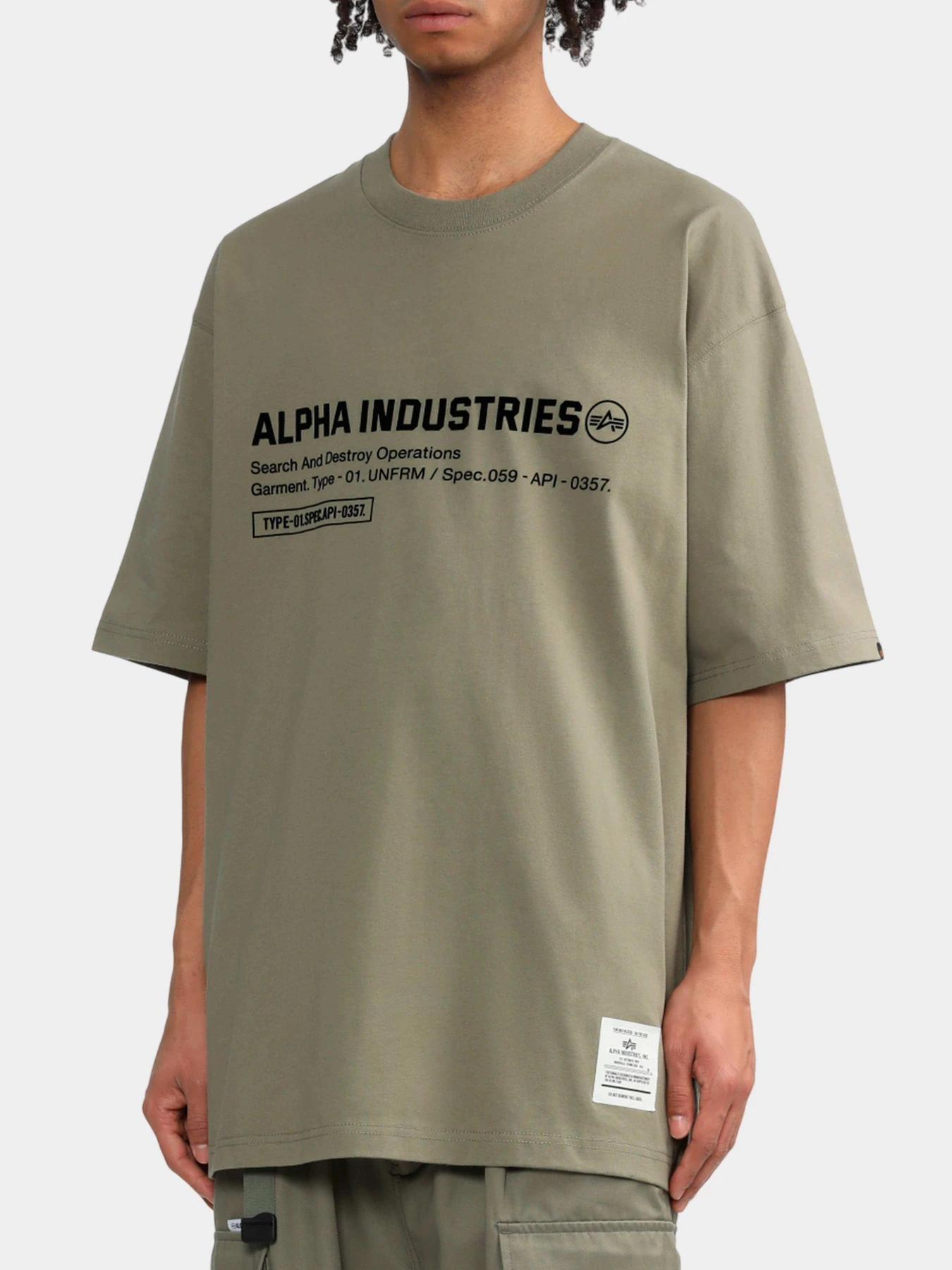 Футболки и поло Alpha Industries модель MTU55002C1_303 Футболки и поло Alpha Industries модель MTU55002C1_303 Фото