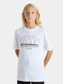 Футболкалар мен поло жейделер Vans үлгі VN000MK5WHT1 Фото