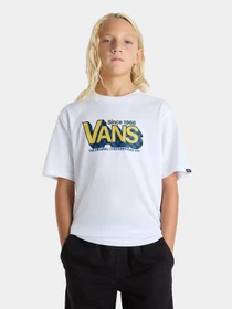 Футболкалар мен поло жейделер Vans үлгі VN000MK6WHT1 Фото
