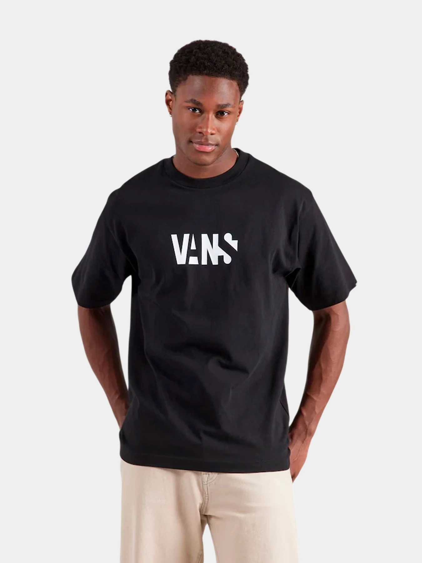 Футболки и поло Vans модель VN000Q23BLK1 Футболки и поло Vans модель VN000Q23BLK1 Фото