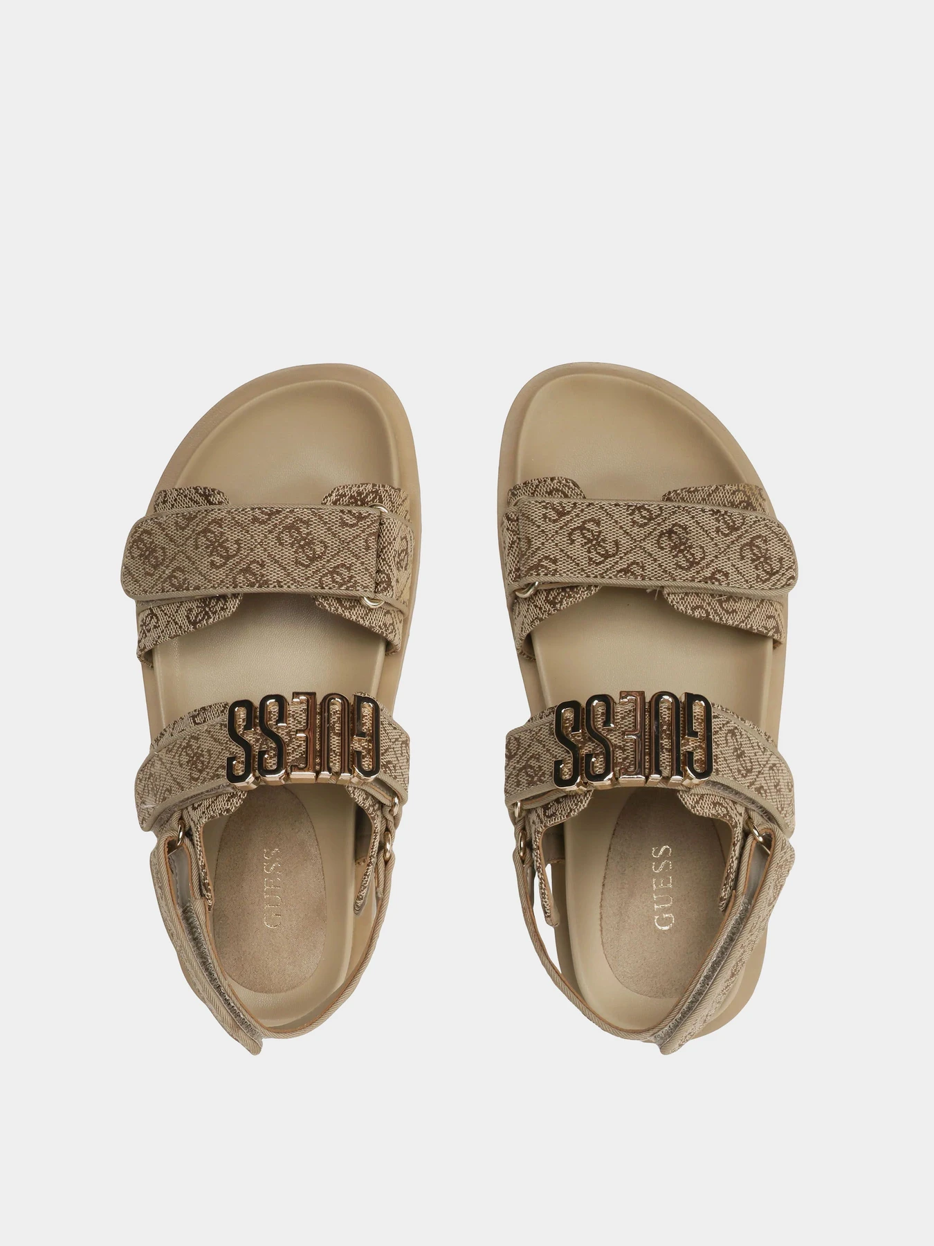 Сандалии GUESS модель FL6FB2-FAL03-BEIBR Фото