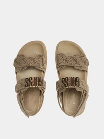 Сандалии GUESS модель FL6FB2-FAL03-BEIBR Фото