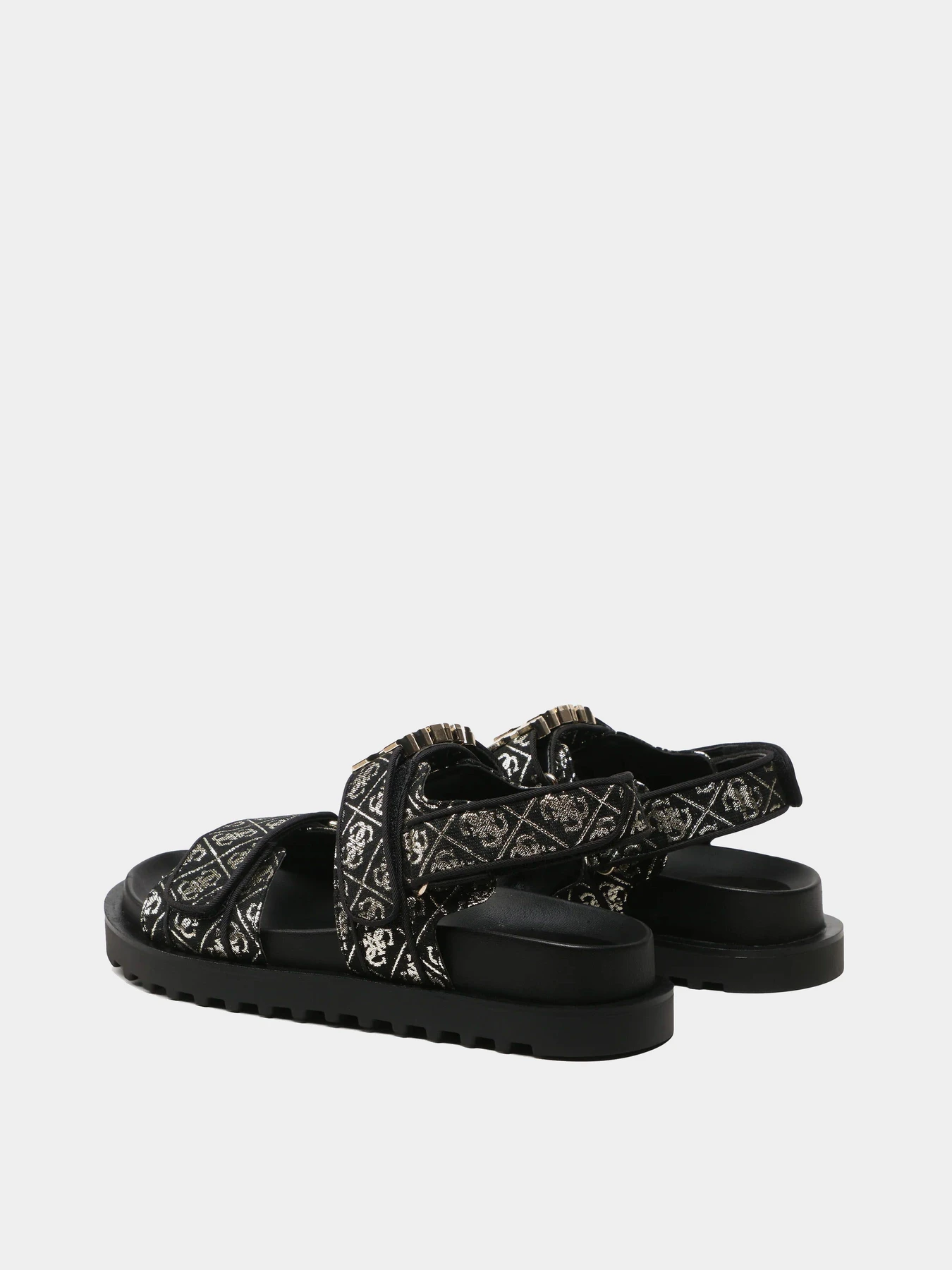 Сандалии GUESS модель FL6FBS-FAL03-BLKPL Сандалии GUESS модель FL6FBS-FAL03-BLKPL Фото