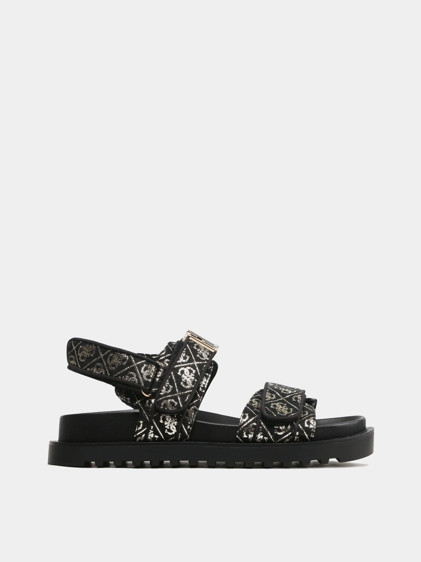Сандалии GUESS модель FL6FBS-FAL03-BLKPL Сандалии GUESS модель FL6FBS-FAL03-BLKPL Фото