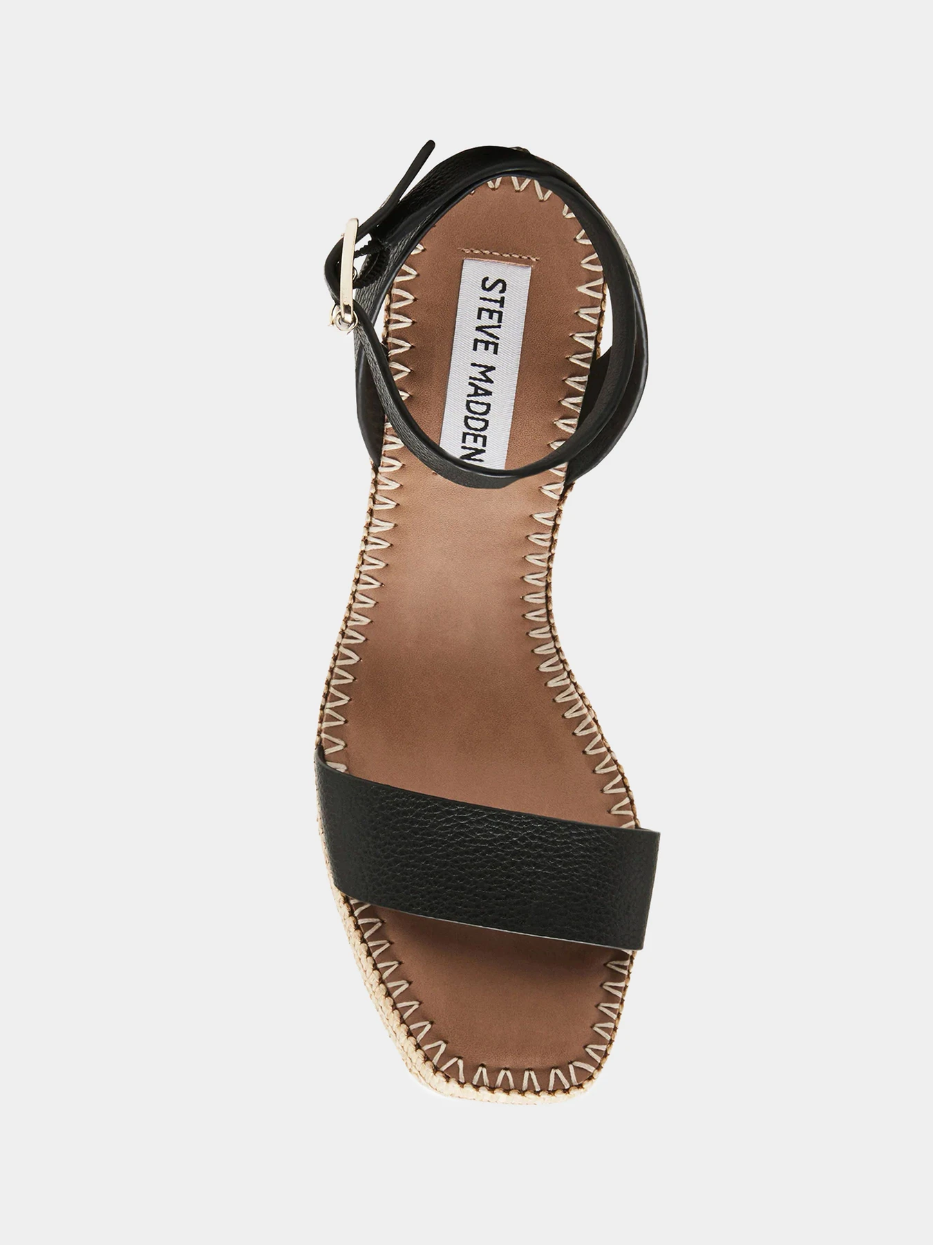Босоножки Steve Madden модель SM11003372 BLACK LEATHER Босоножки Steve Madden модель SM11003372 BLACK LEATHER Фото