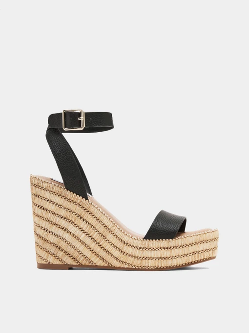 Босоножки Steve Madden үлгі SM11003372 BLACK LEATHER Фото