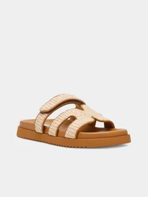 Шлёпанцы Steve Madden модель SM11003028 NAT RAFFIA Фото
