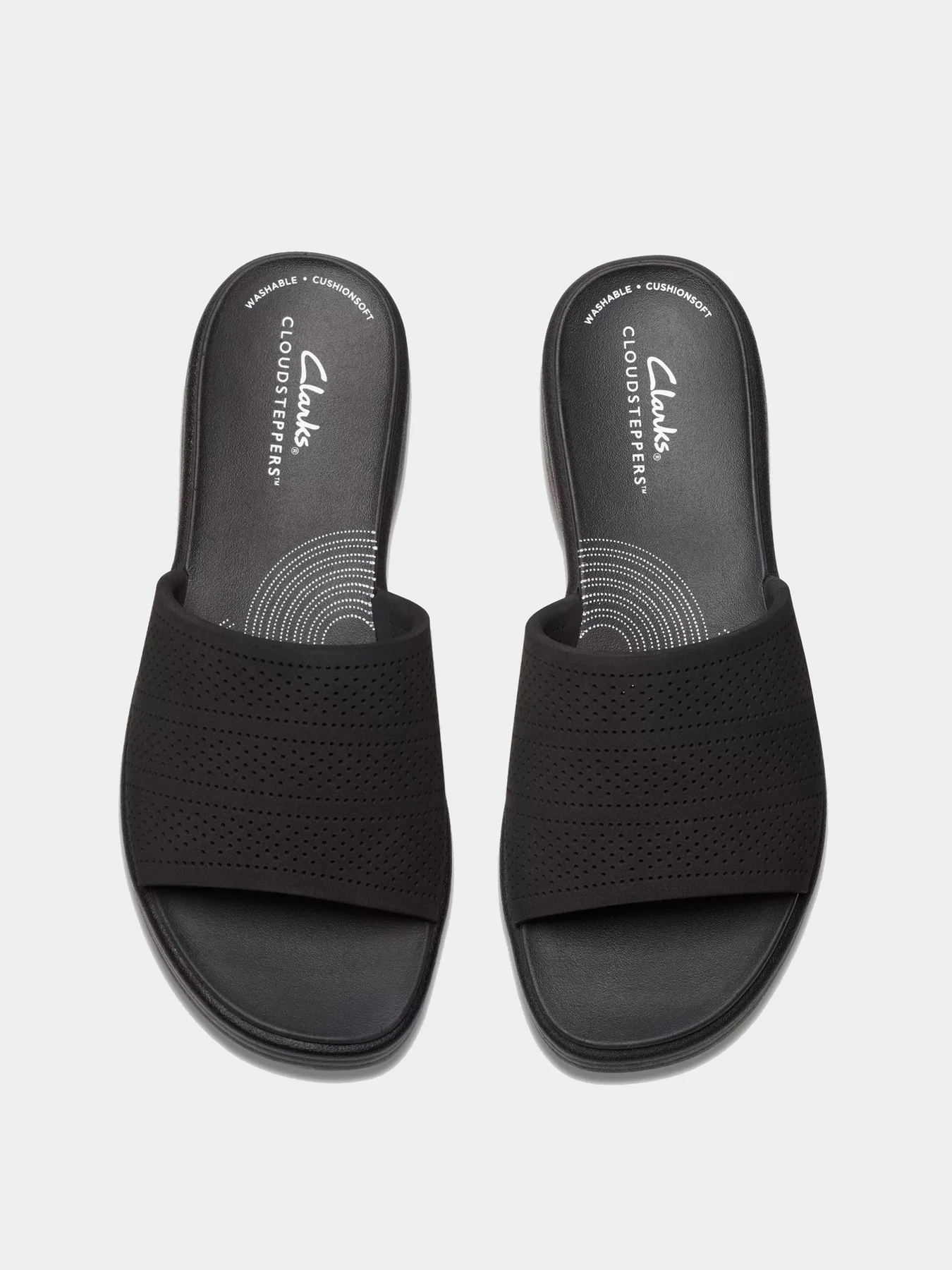 Шлёпанцы Clarks модель 26181603 Шлёпанцы Clarks модель 26181603 Фото