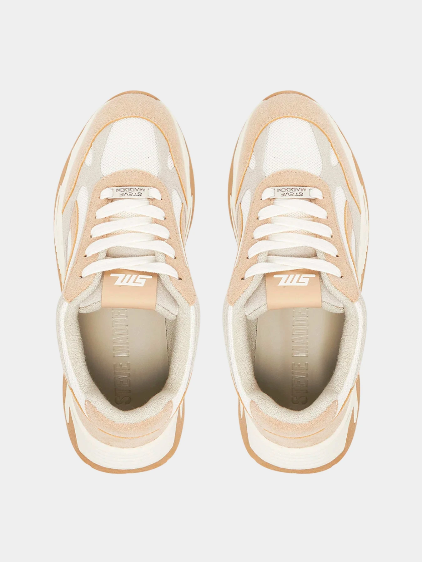 Кроссовки Steve Madden модель SM19000129 SILVER/IRISH CREAM Кроссовки Steve Madden модель SM19000129 SILVER/IRISH CREAM Фото