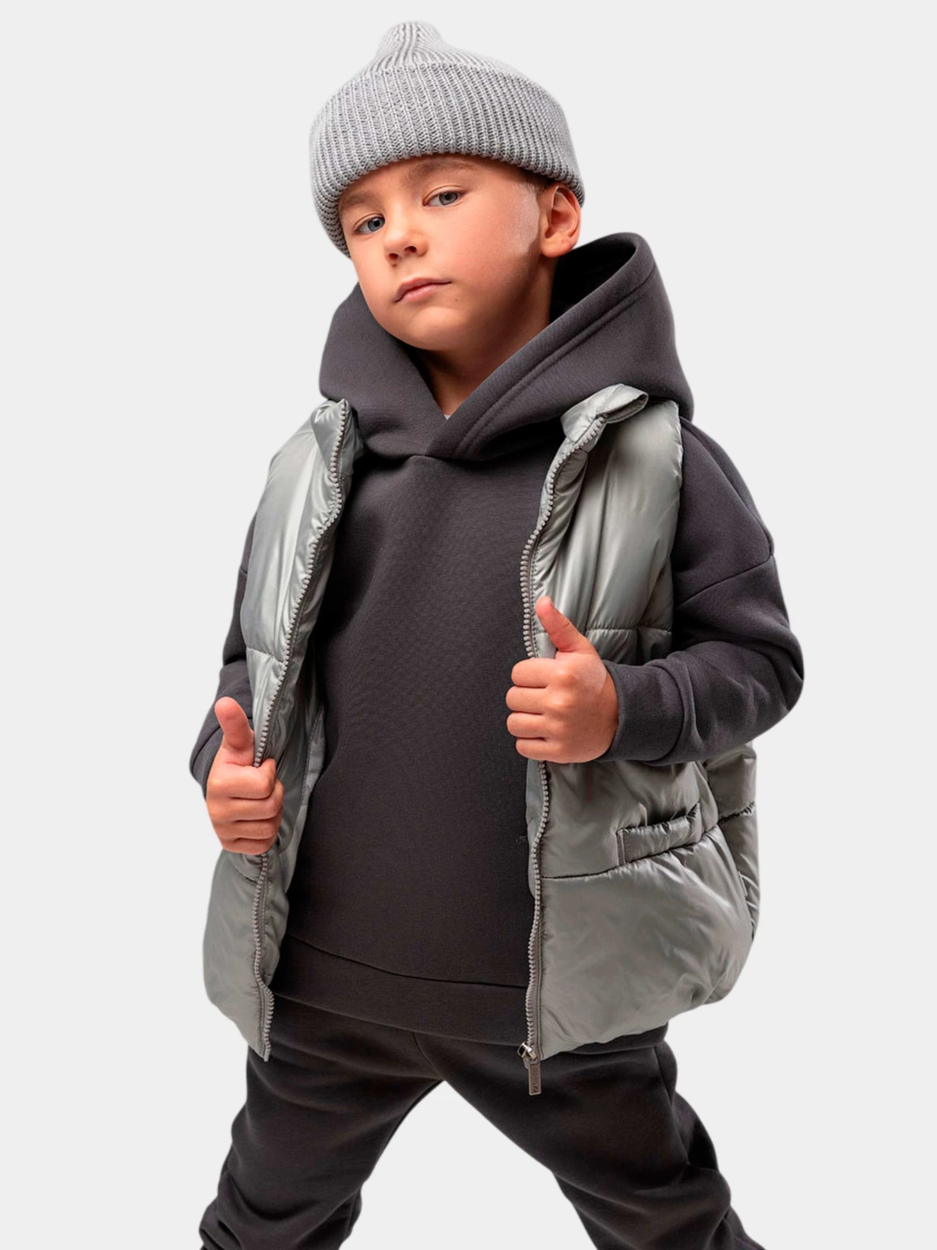 Куртки и дубленки BODO модель 14-56MU-grey Куртки и дубленки BODO модель 14-56MU-grey Фото