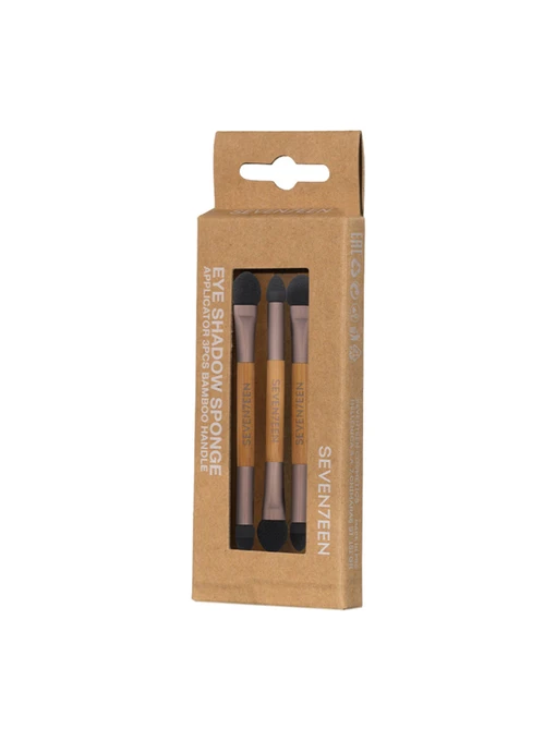 Набор из 3 аппликаторов для теней EYESH SPONGE APPL BAMBOO SEVEN7EEN модель 5,20E+12 Фото
