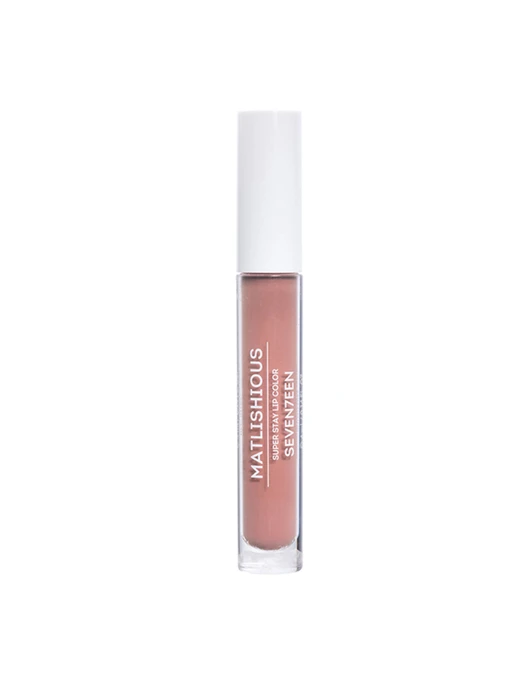 Жидкая помада-блеск MATLISHIOUS SUPER STAY LIP COLOR т.04 светлый палисандр SEVEN7EEN модель 5,20E+12 Фото