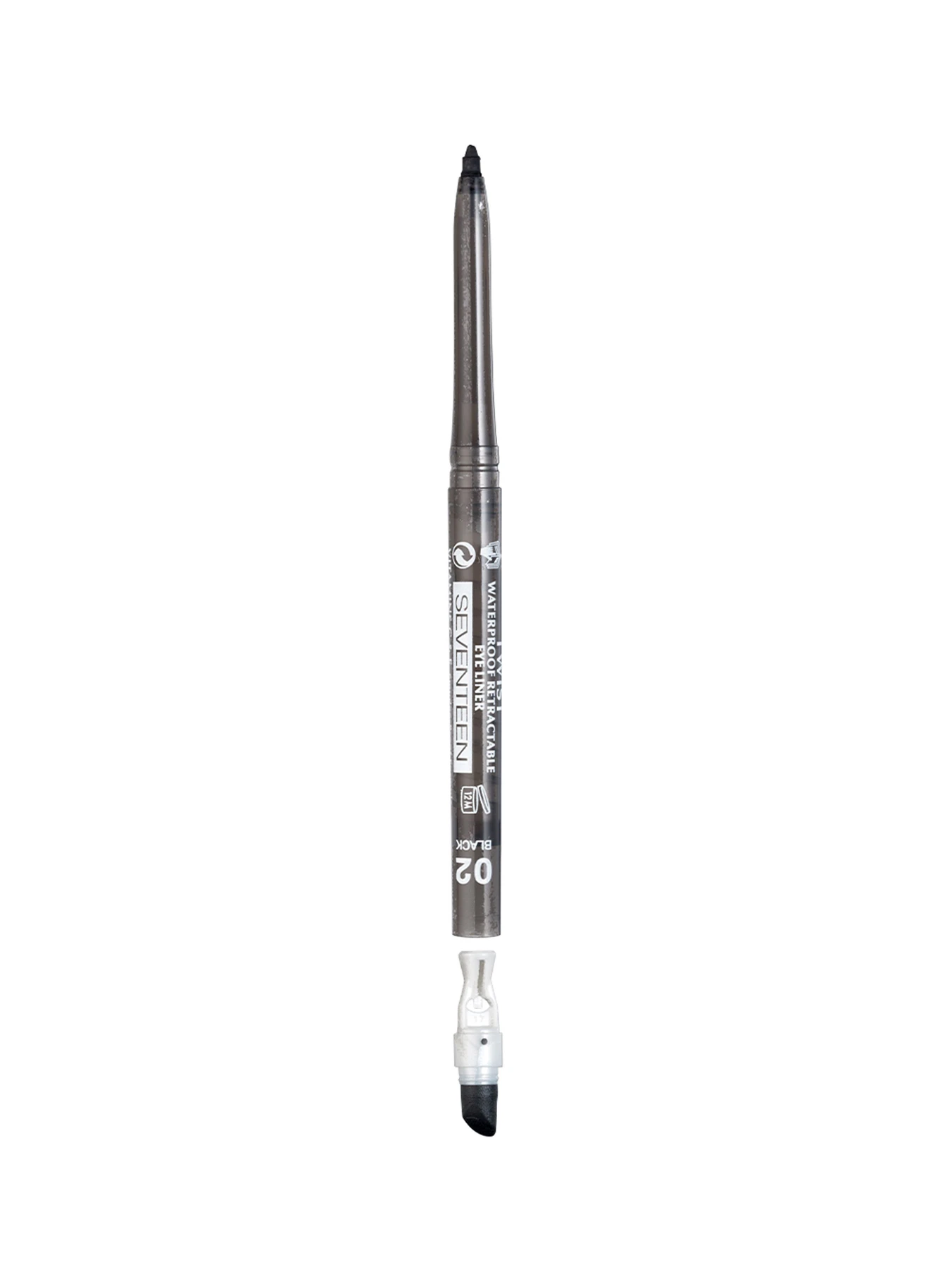 Карандаш для век автоматический с точилкой и спонжем "Twist Waterproof Retractable Eye Line SEVEN7EEN модель 5,20E+12 Карандаш для век автоматический с точилкой и спонжем "Twist Waterproof Retractable Eye Line SEVEN7EEN модель 5,20E+12 Фото