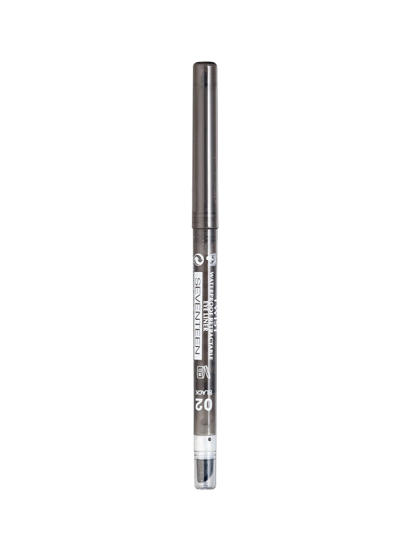 Карандаш для век автоматический с точилкой и спонжем "Twist Waterproof Retractable Eye Line SEVEN7EEN модель 5,20E+12 Карандаш для век автоматический с точилкой и спонжем "Twist Waterproof Retractable Eye Line SEVEN7EEN модель 5,20E+12 Фото