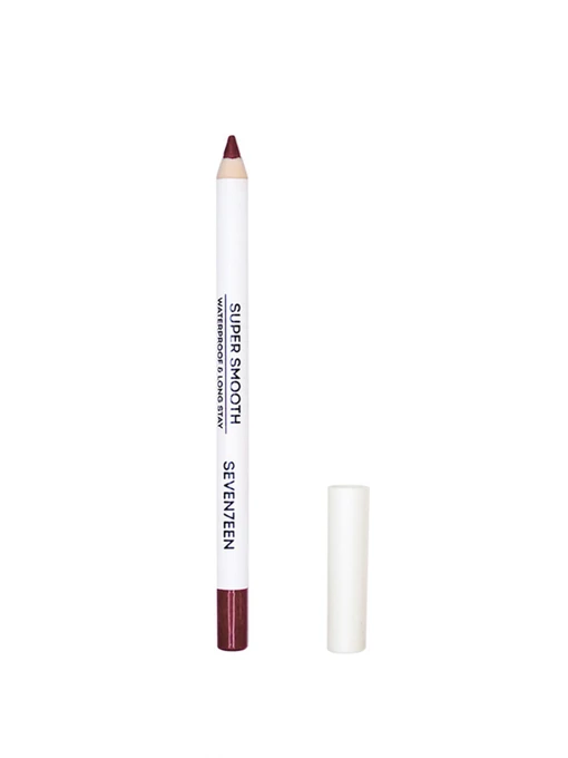 Карандаш д/губ т.08 водостойкий с витам. Е "Super Smooth W/P Lip Liner Клюква SEVEN7EEN модель 5,20E+12 Фото