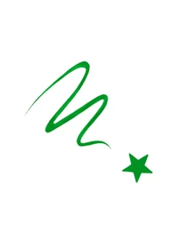 МАРКЕР ДЛЯ ЛИЦА СО ШТАМПОМ STAMP-AND POKE МАРКИ SHU №01 зеленая звезда SHU модель 8,44E+12 Фото