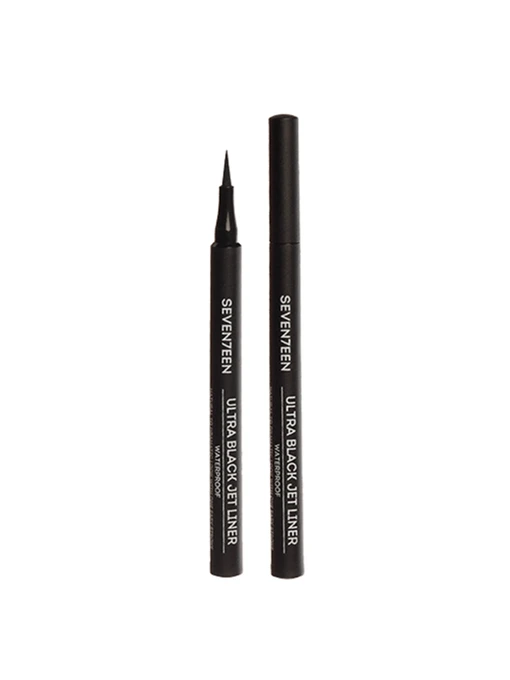 Подводка-фломастер для глаз черная водостойкая ULTRA BLACK JET LINER W/P SEVEN7EEN модель 5,20E+12 Фото
